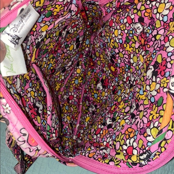 Vera Bradley Disney Pink Floral Backpack - Picture 6 of 7